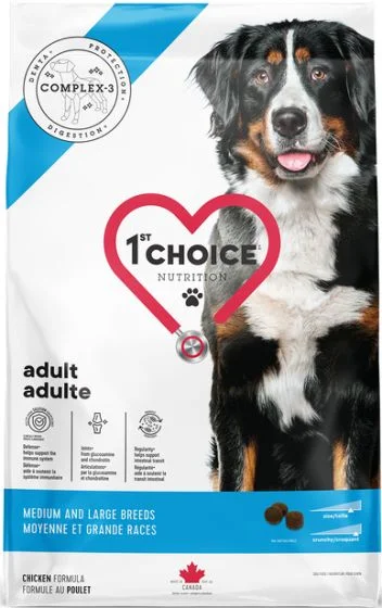 1st Choice Nutrition Maintenance Medium and Large Breed Adult Chicken Formula 14 kg