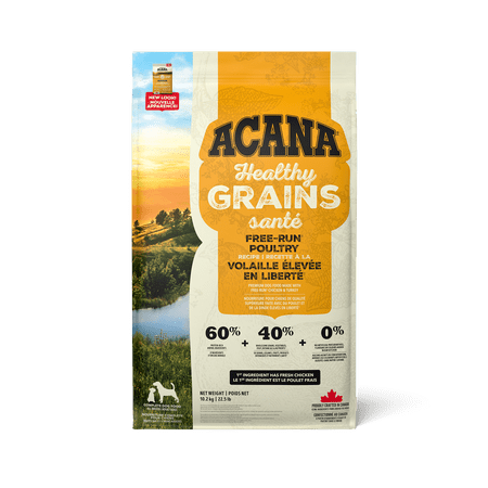 ACANA Healthy Grains Free-Run Poultry Recipe Dog Food - Dry Dog Food- ACANA