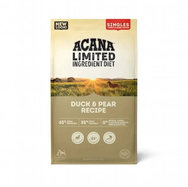 ACANA Singles Duck & Pear Recipe Grain Free Dry Dog Food