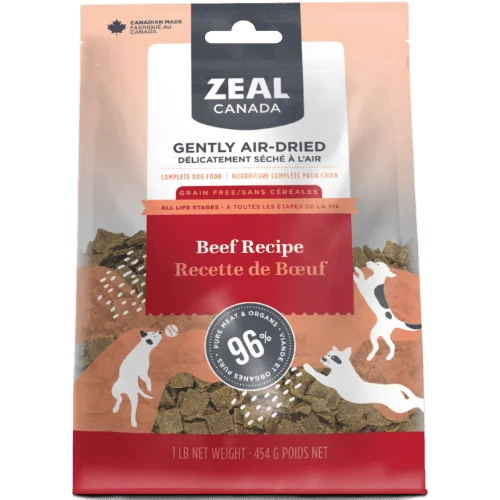 Beef Recipe - Air Dried Dog Food - Zeal