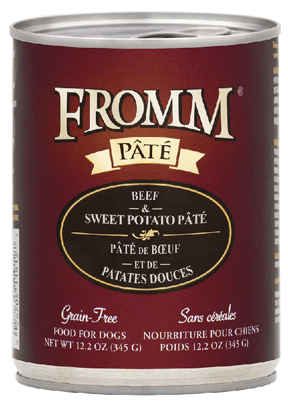 Beef & Sweet Potato Pate - Wet Dog Food - Fromm