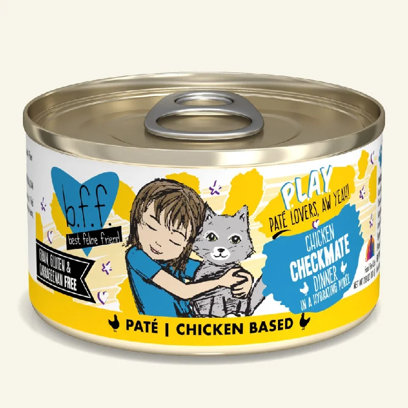 BFF PLAY (Paté Lovers, Aw Yeah!) Cat Food 2.8oz