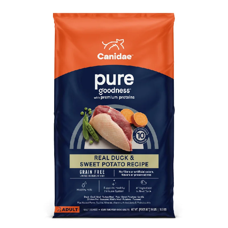 Canidae Grain Free PURE Duck & Sweet Potato Recipe Dry Dog Food