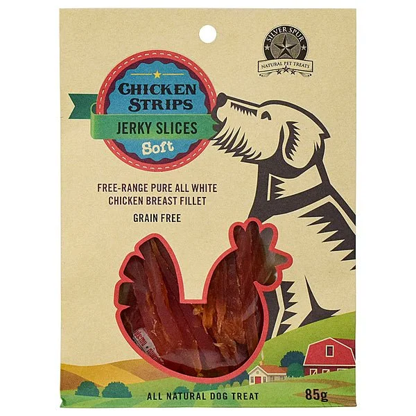 Chicken Jerky Slices - Dog Treats - Silver Spur Natural Pet Treats