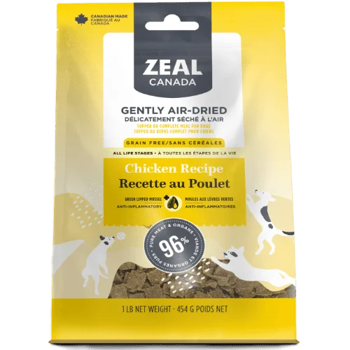 Chicken Recipe - Air Dried Dog Food - Zeal