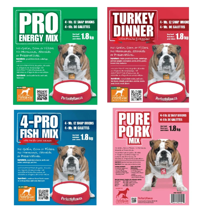 Combo Case - Frozen Raw Dog Food - Perfectly Raw