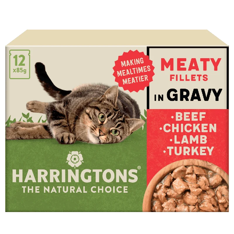 Complete Grain-Free Adult Meaty Selection in Gravy Wet Cat Food Bundle 72x85g