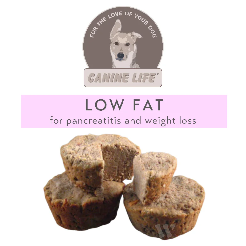 Canine Life LOW FAT Muffins (Pancreatitis support) - 20 pack