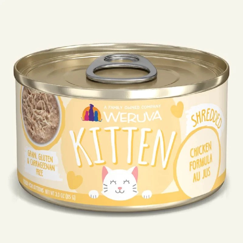 Weruva Kitten Shredded Chicken Formula Au Jus - 3 oz.