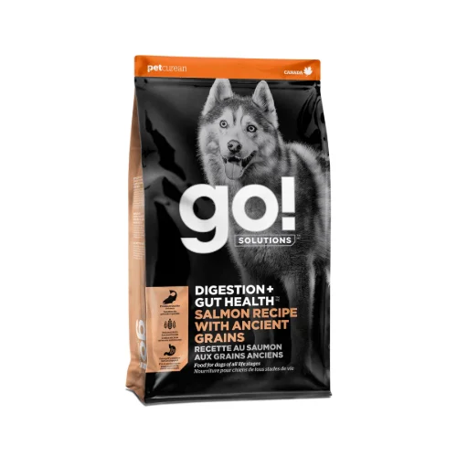 Digestion+Gut Health Salmon with Ancient Grains - Dry Dog Food - Go! Solutions