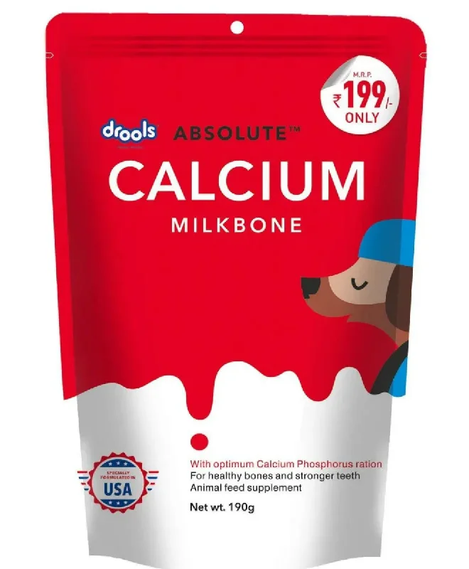 Drools Absolute Calcium Bone Pouch, 190 g