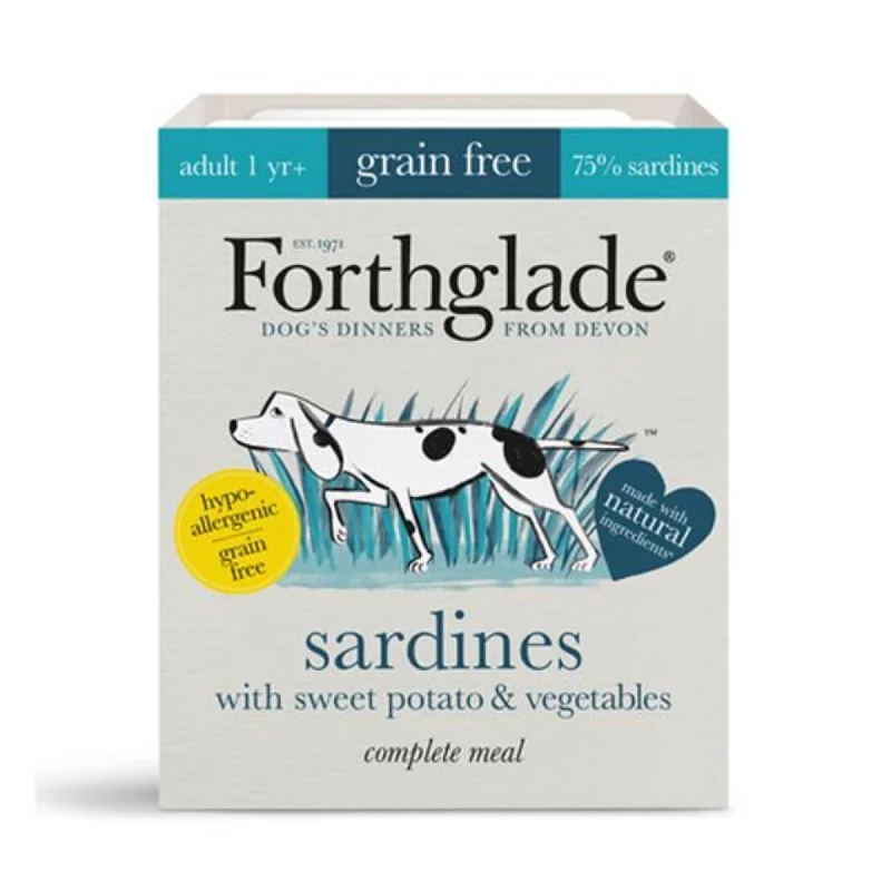 Forthglade Sardines with Sweet Potato and Vegetables Grain Free Complete Adult Food