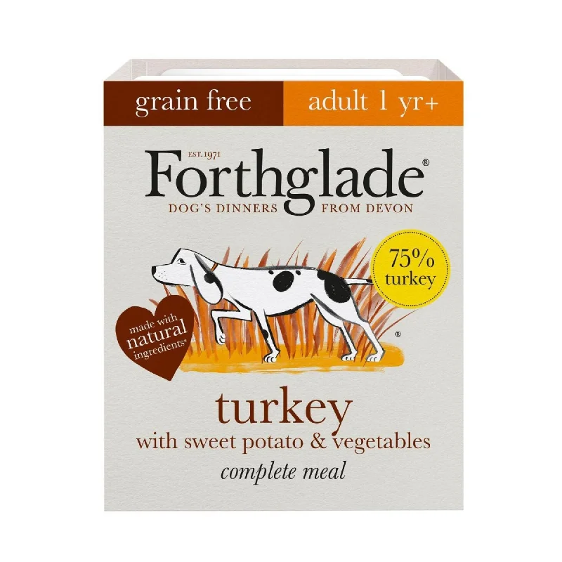 Forthglade Turkey with Sweet Potato and Vegetables Grain Free Complete Adult Food