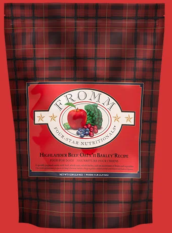 Fromm 4-Star Dog Food - Highlander Beef, Oats n' Barley