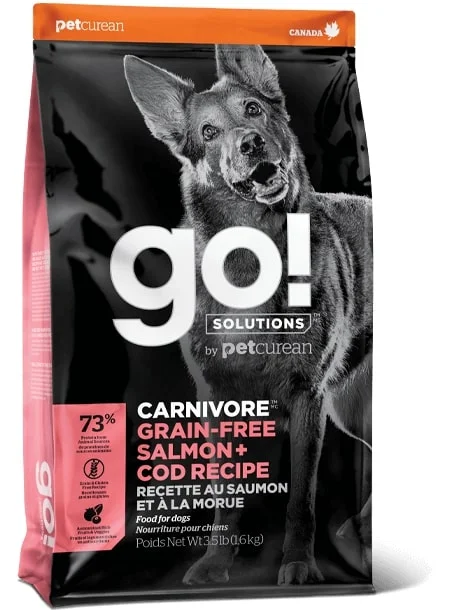 GO! Solutions Carnivore Dog Food - Salmon + Cod