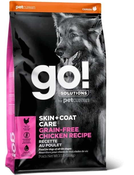 GO! Solutions Skin + Coat Dog Food - Chicken