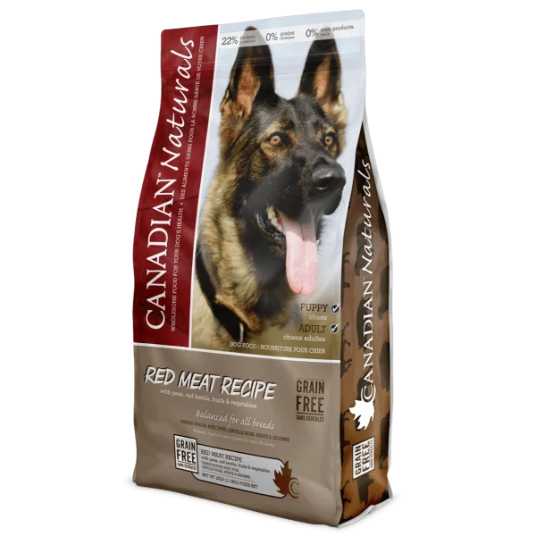 Grain Free Red Meat Recipe - Dry Dog Food - Canadian Naturals