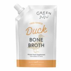 Green Juju Dog Frozen Bone Broth Duck 20oz