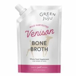 Green Juju Dog Frozen Bone Broth Venison 20oz