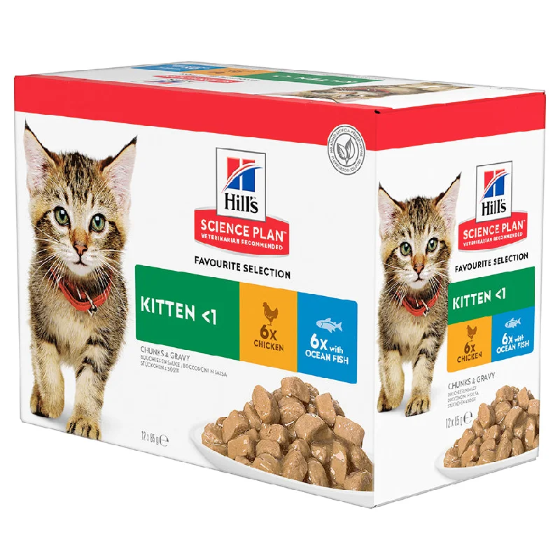 Hill's Science Plan - Kitten Wet Food - Chicken & Ocean Fish