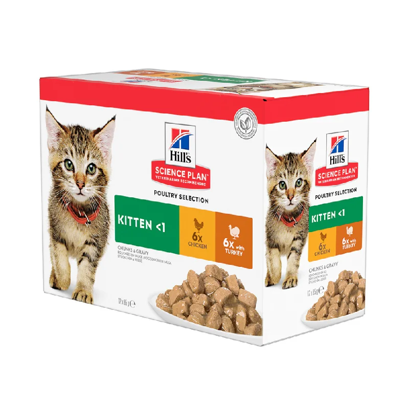 Hill's Science Plan - Kitten Wet Food - Chicken & Turkey