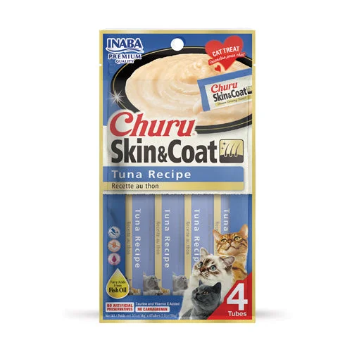 Inaba Churu Skin & Coat Tuna Recipe- 4 pack