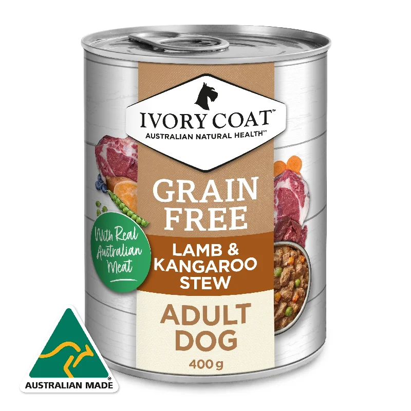 Grain Free Adult Wet Dog Food Lamb & Kangaroo Stew