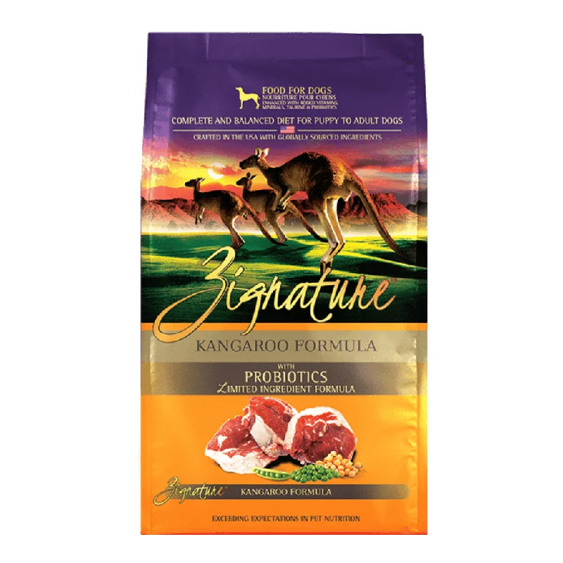 Kangaroo Limited Ingredient Formula - Dry Dog Food - Zignature