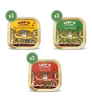 Lily's Kitchen Dog Classic Dinners Multipack Wet Dog Food (6x150g)