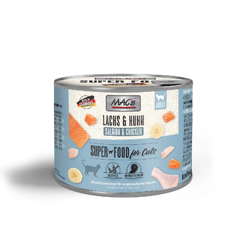 MAC's Cat Salmon & Chicken Tin