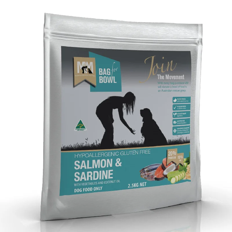 Meals for Mutts Salmon & Sardine Adult Dry Dog Food