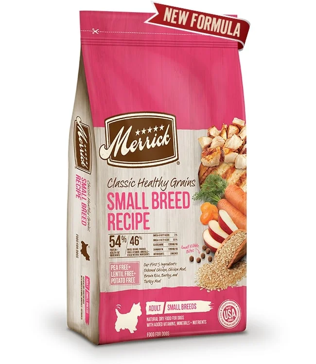 Merrick Classic Healthy Grains Dog Food - Small Breed Recipe