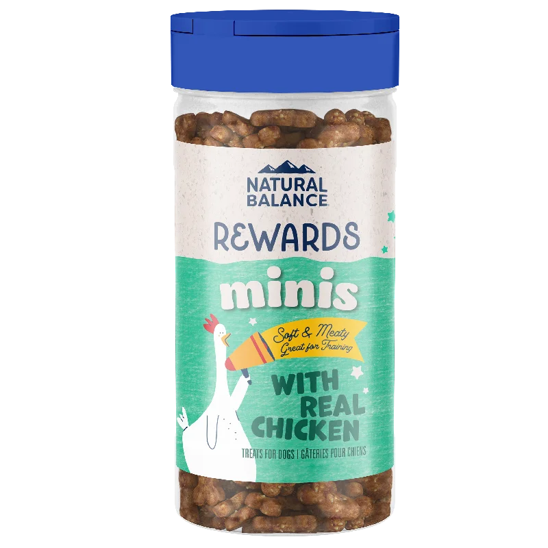 Natural Balance Rewards Minis With Real Chicken Dog Treat