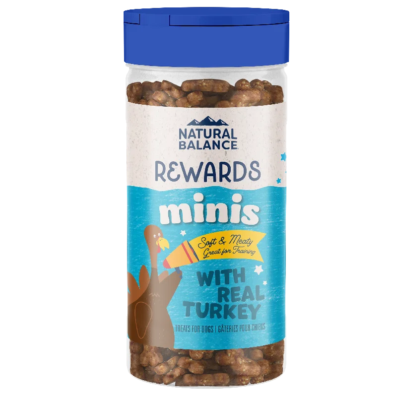 Natural Balance Rewards Minis With Real Turkey Dog Treat