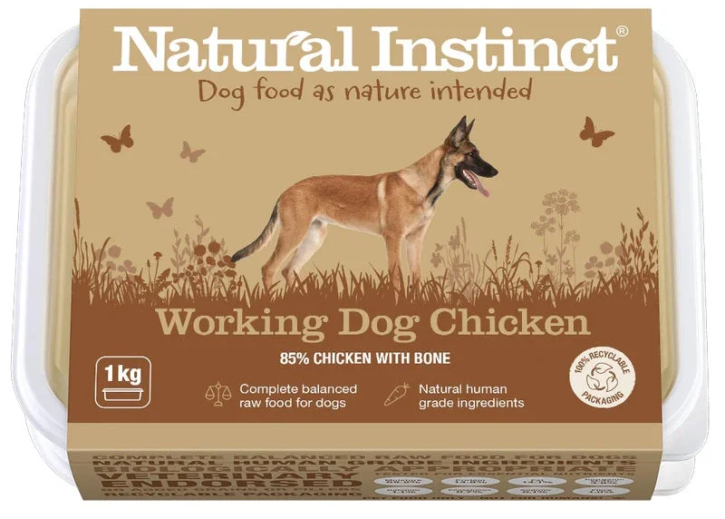 Natural Instinct Working Dog Chicken 1kg