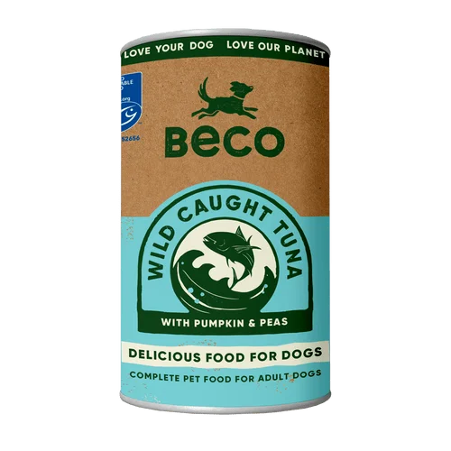 Natural Wet Dog Food - Wild Caught Tuna With Pumpkin & Peas