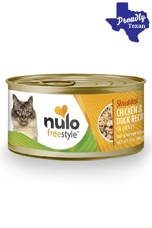 Nulo Freestyle Shredded Chicken & Duck Canned Cat Food