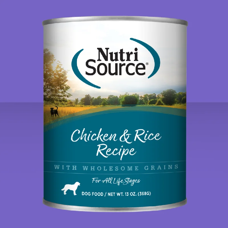 Nutrisource Chicken & Rice 13oz