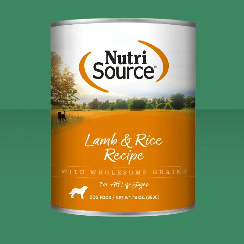 Nutrisource Lamb & Rice 13oz