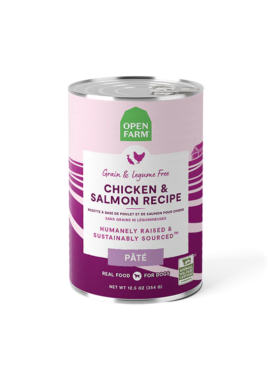 Open Farm Chicken & Salmon Pâté for Dogs