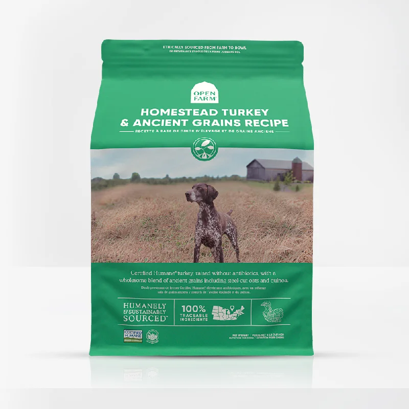 Open Farm - Homestead Turkey & Ancient Grains - Dry Dog food