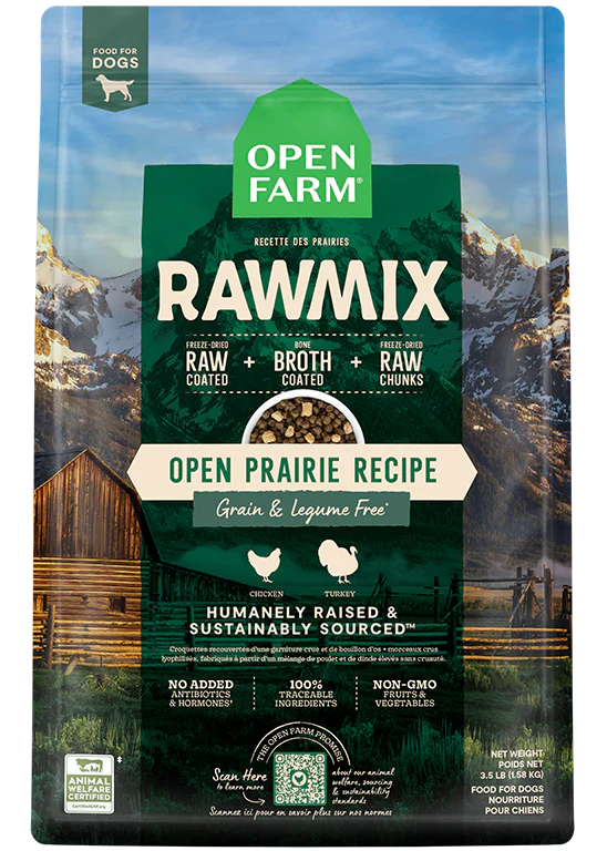 Open Farm - Grain & Legume Free RawMix - Open Prairie Dog Food