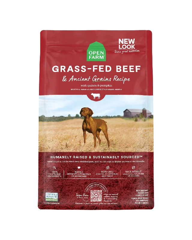 Grass-Fed Beef & Ancient Grains Dog Food