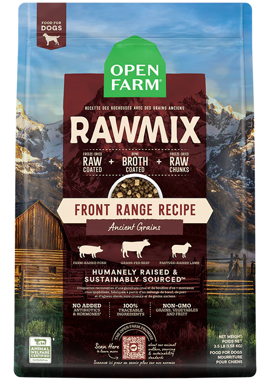 Open Farm - Rawmix - Ancient Grains - Front Range Dog Food