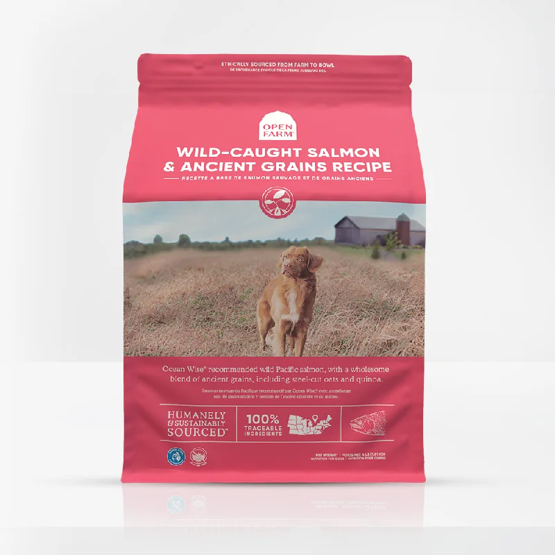 Open Farm - Wild Caught Salmon & Ancient Grains - Dry Dog Food