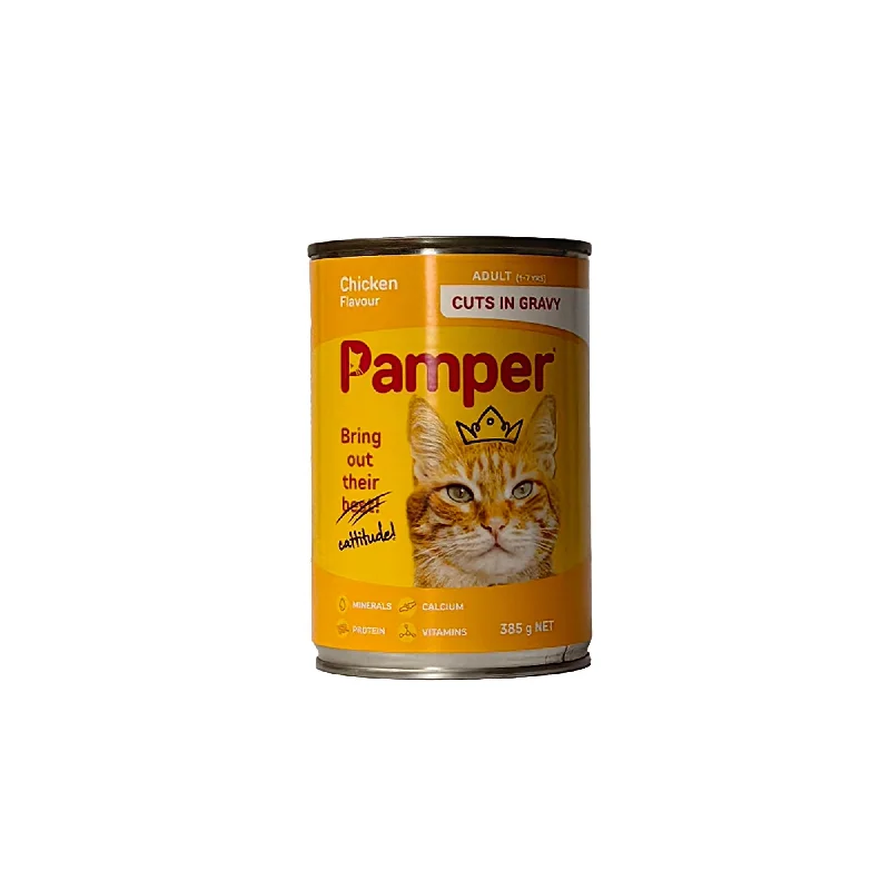 PAMPER TINS CHICKEN GRAVY 385G