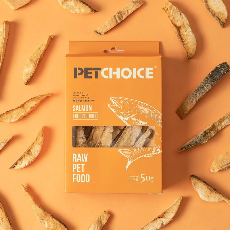 Pet Choice Freeze-Dried Salmon Cat Food Dog Treat