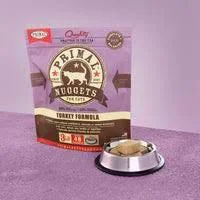 Primal Cat Raw Frozen Turkey Nuggets 3lb