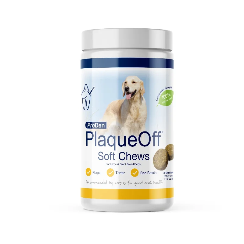 ProDen PlaqueOff Soft Chews - Large & Giant Breed Dogs