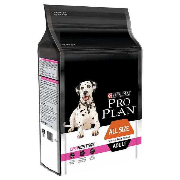 Purina Pro Plan Adult Dog All Sizes Sensitive Skin & Stomach 12kg